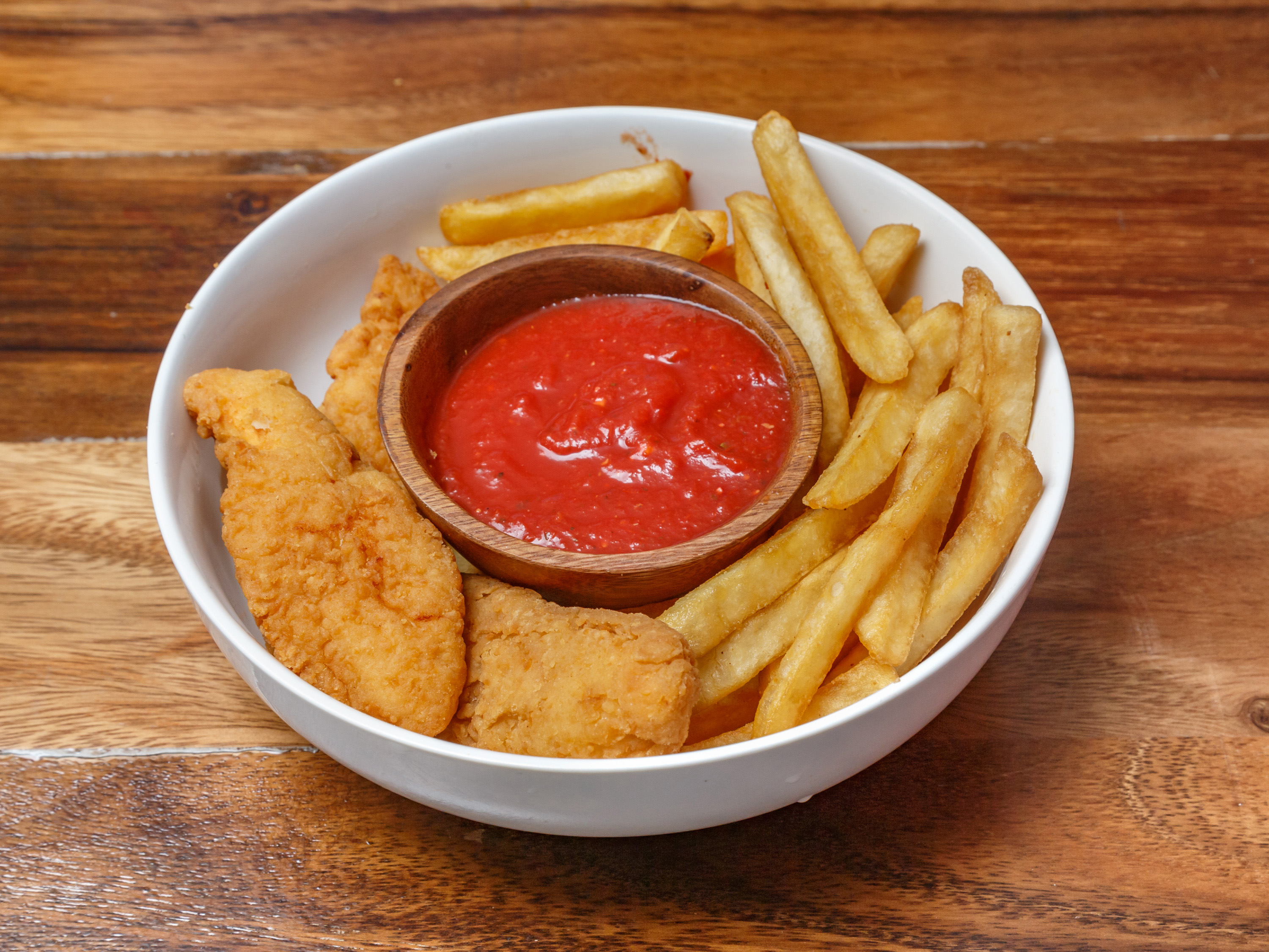 Order Chicken Tenders with French Fries food online from Pizza Perfectta store, Pittsburgh on bringmethat.com