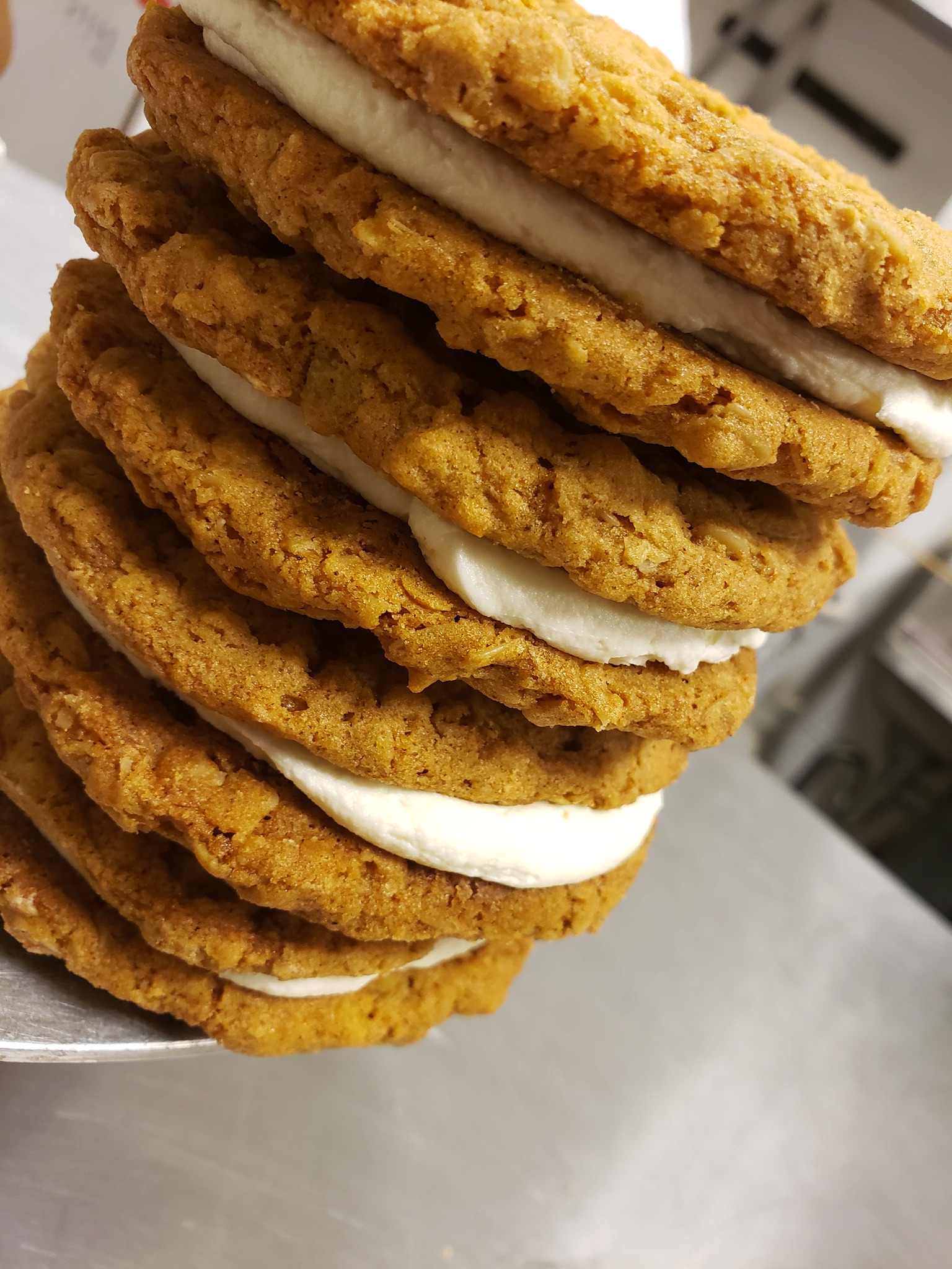 Order Oatmeal cream pie food online from I Want Moore Bakery store, Philadelphia on bringmethat.com