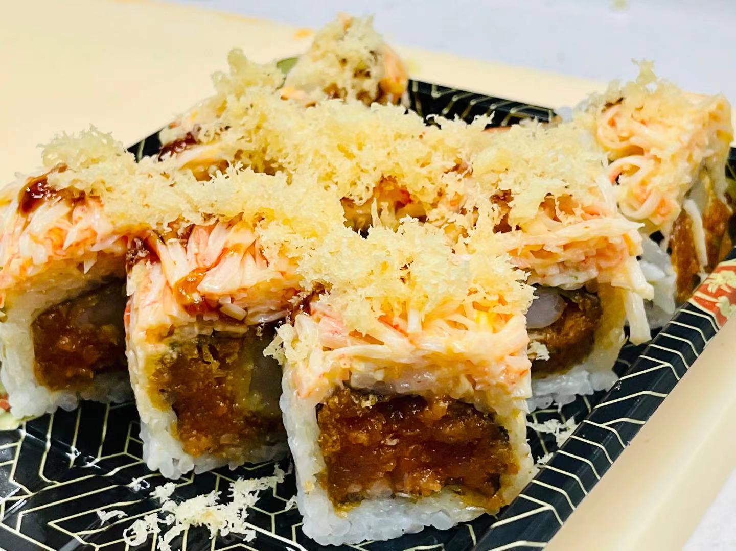 Order Ugly Betty Special Roll food online from Nikki's Sushi store, Wilmington on bringmethat.com