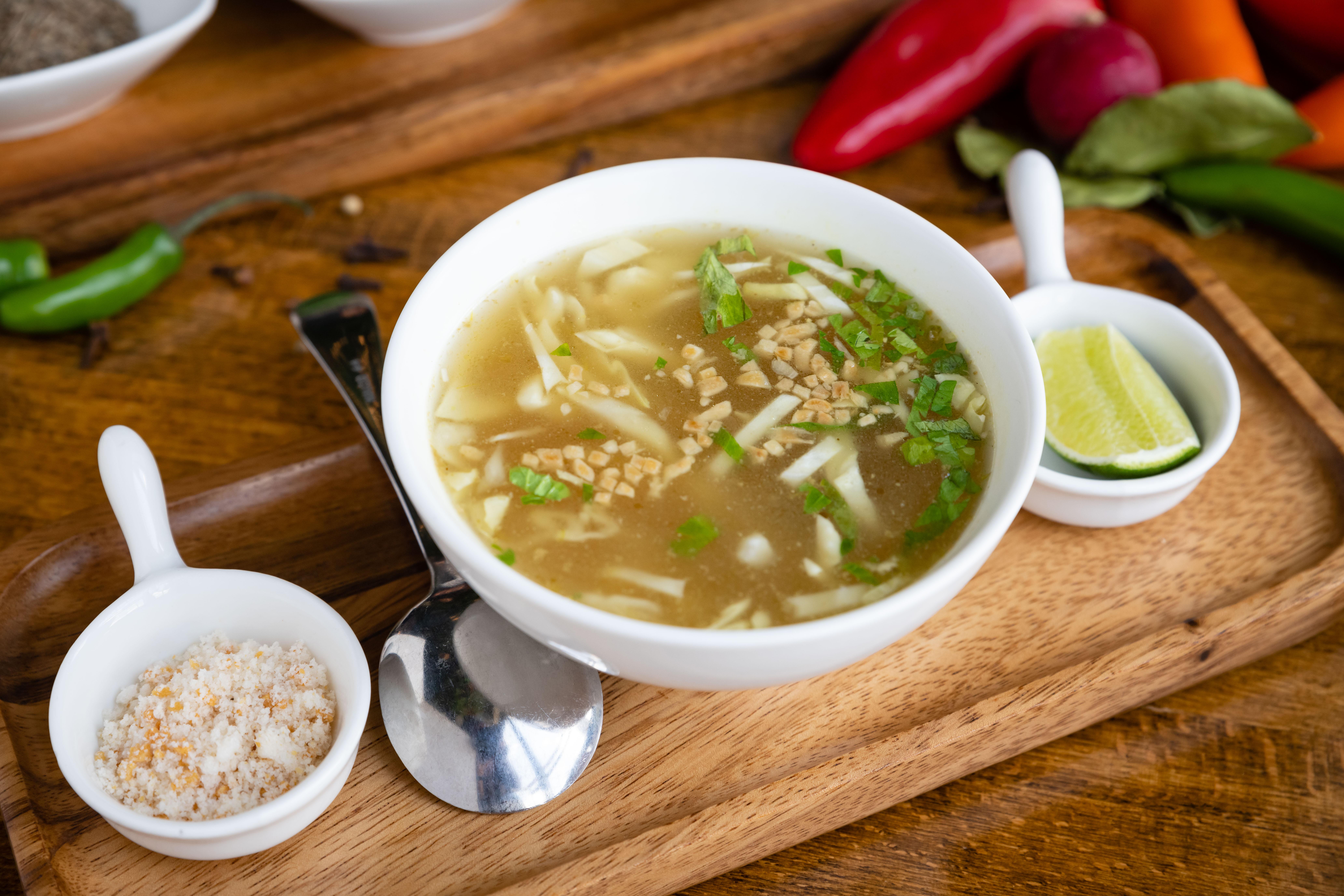 Order SA1. INDONESIAN CHICKEN SOUP food online from Win Indonesian Grill & Gastrobar store, Atlanta on bringmethat.com
