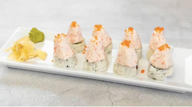 Order Mountain Roll food online from Fat Fish Sushi store, Pleasanton on bringmethat.com