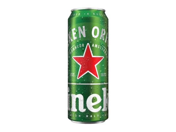Order Heineken Lager - 24oz Can food online from Liquor & Tobacco store, Batavia on bringmethat.com