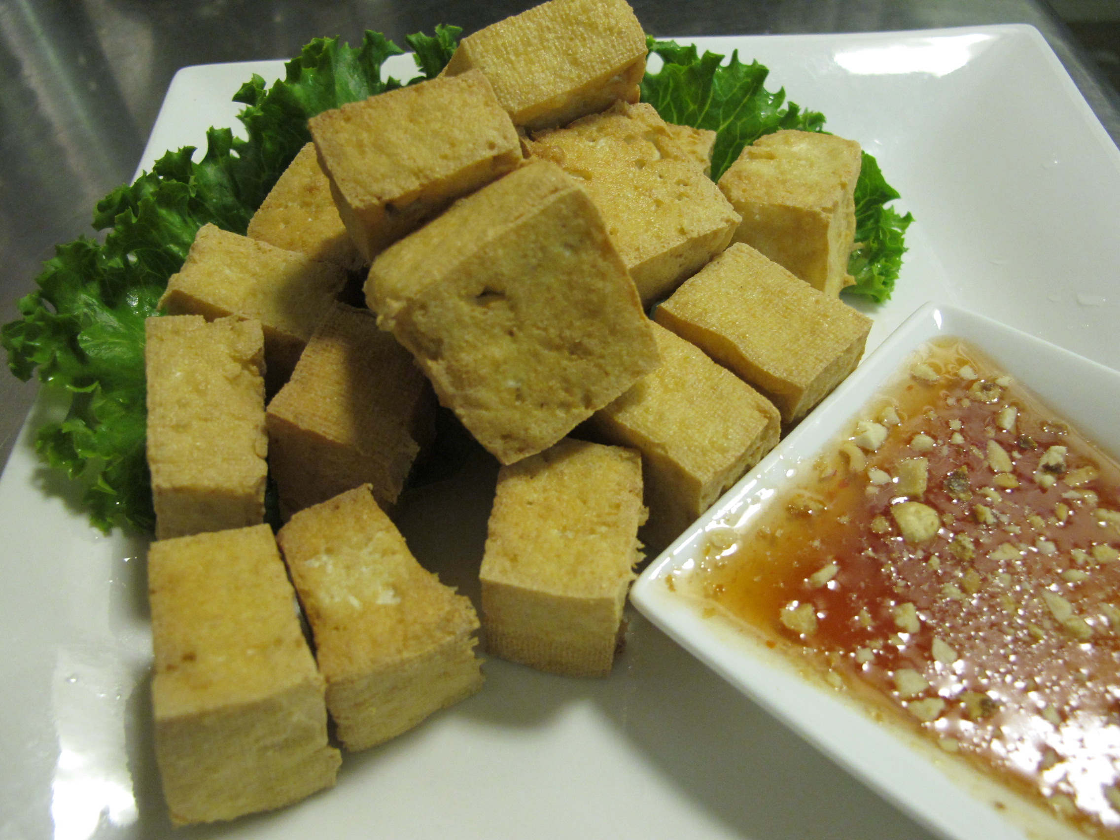 Order 7. Fried Tofu food online from Thailand Restaurant store, Modesto on bringmethat.com