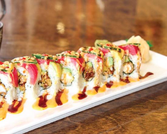 Order Ace Roll food online from Omoide Sushi & Noodle Bar store, Phoenix on bringmethat.com