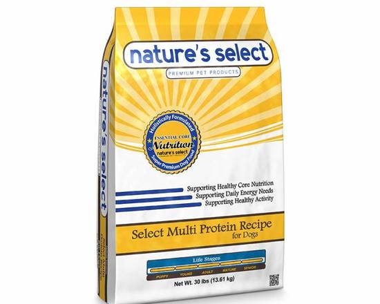 Order Multi Protein Recipe - Beef, Pork and Chicken (30 lbs) food online from Nature Select Pet store, Lake Barrington on bringmethat.com