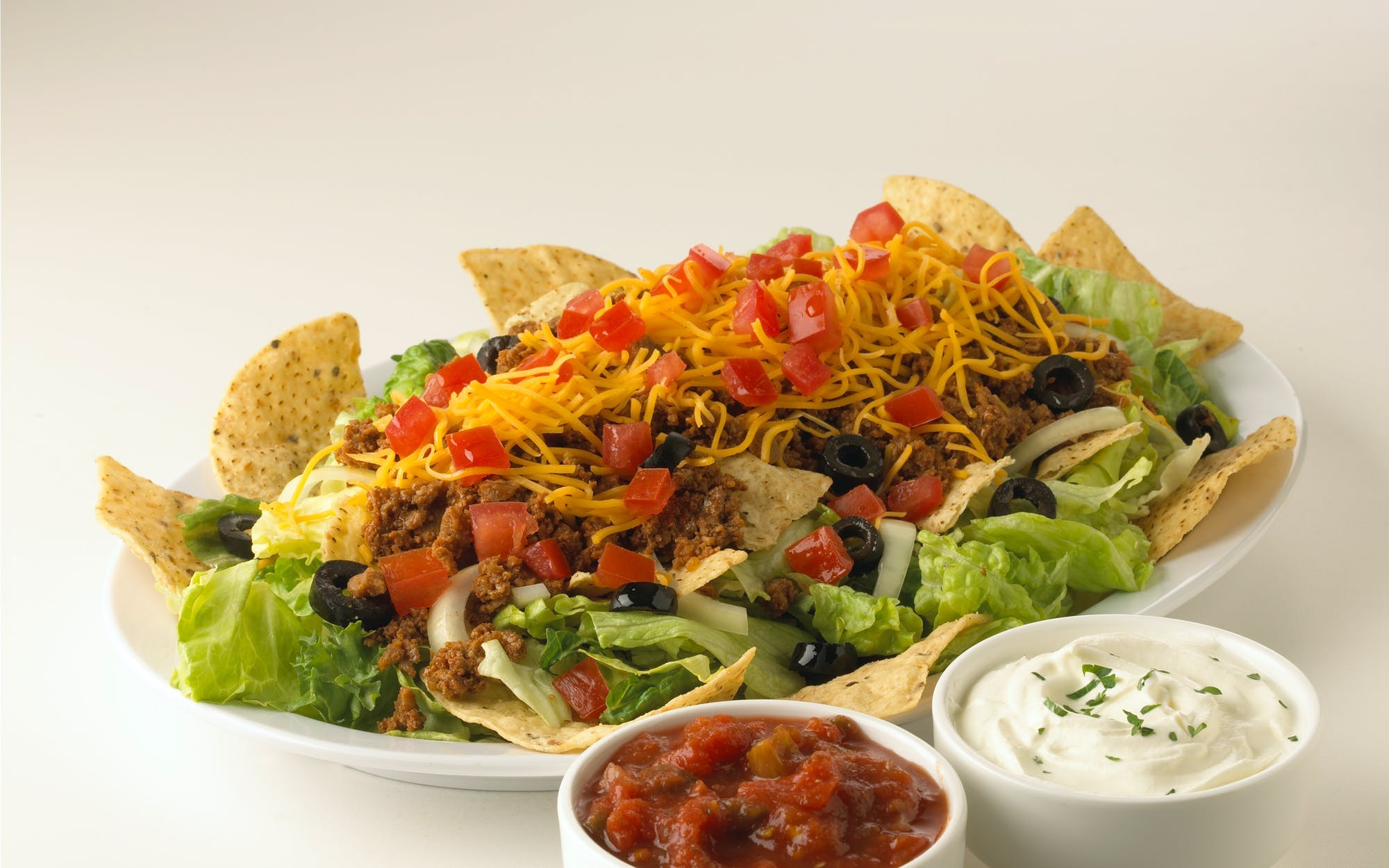 Order Taco Salad - Salad food online from Bellacino Pizza & Grinders store, South Point on bringmethat.com