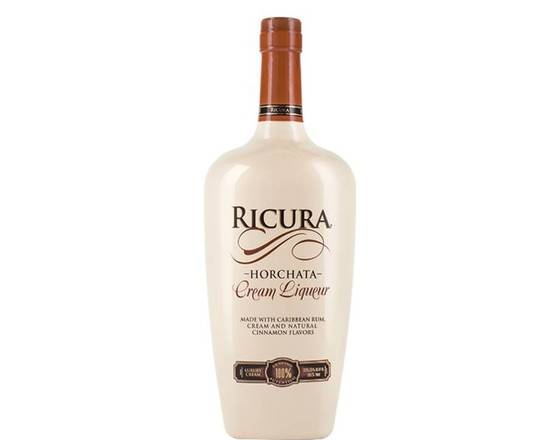 Order Ricura Horchata Cream Liqueur, 750mL bottle (12.5% ABV) food online from Central Liquor Market store, Los Angeles on bringmethat.com