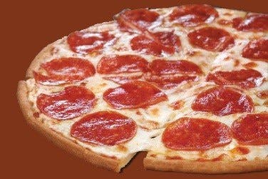 Order Gluten Free Pizza with One Topping - 10'' food online from Simple Simon Pizza store, Paola on bringmethat.com