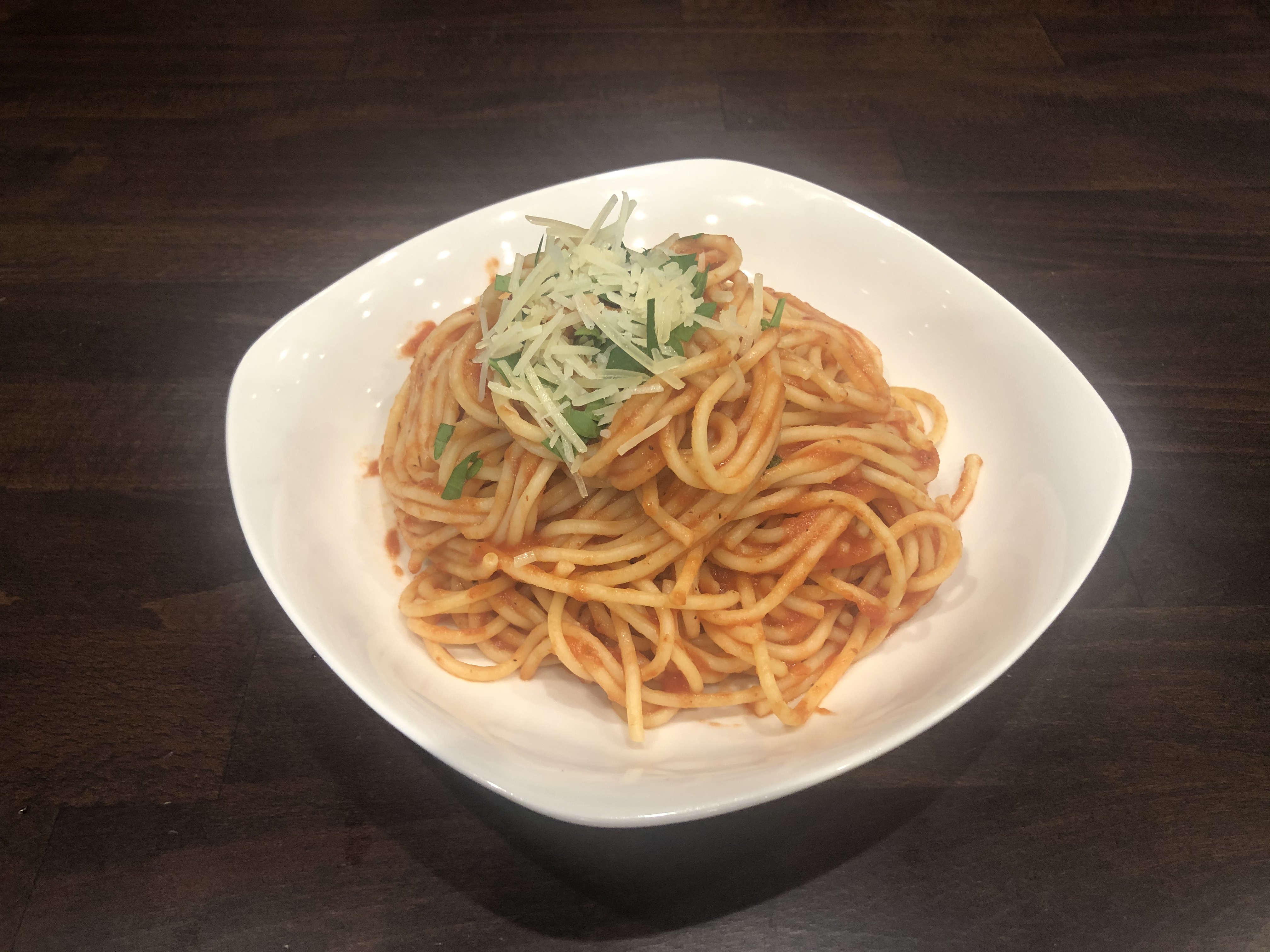 Order Spaghetti Marinara food online from Pasta Italiano store, Los Angeles on bringmethat.com