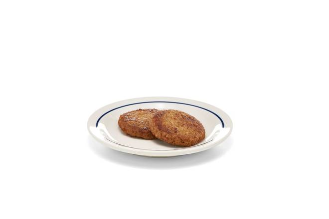 Order NEW! Two Plant-Based Sausage Patties food online from IHOP store, Las Vegas on bringmethat.com