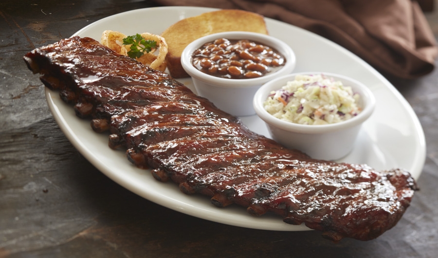 Order 1/3 Rack St. Louis Ribs + 1 Favorite food online from Smokey Bones Barbeque & Grill store, Grove City on bringmethat.com