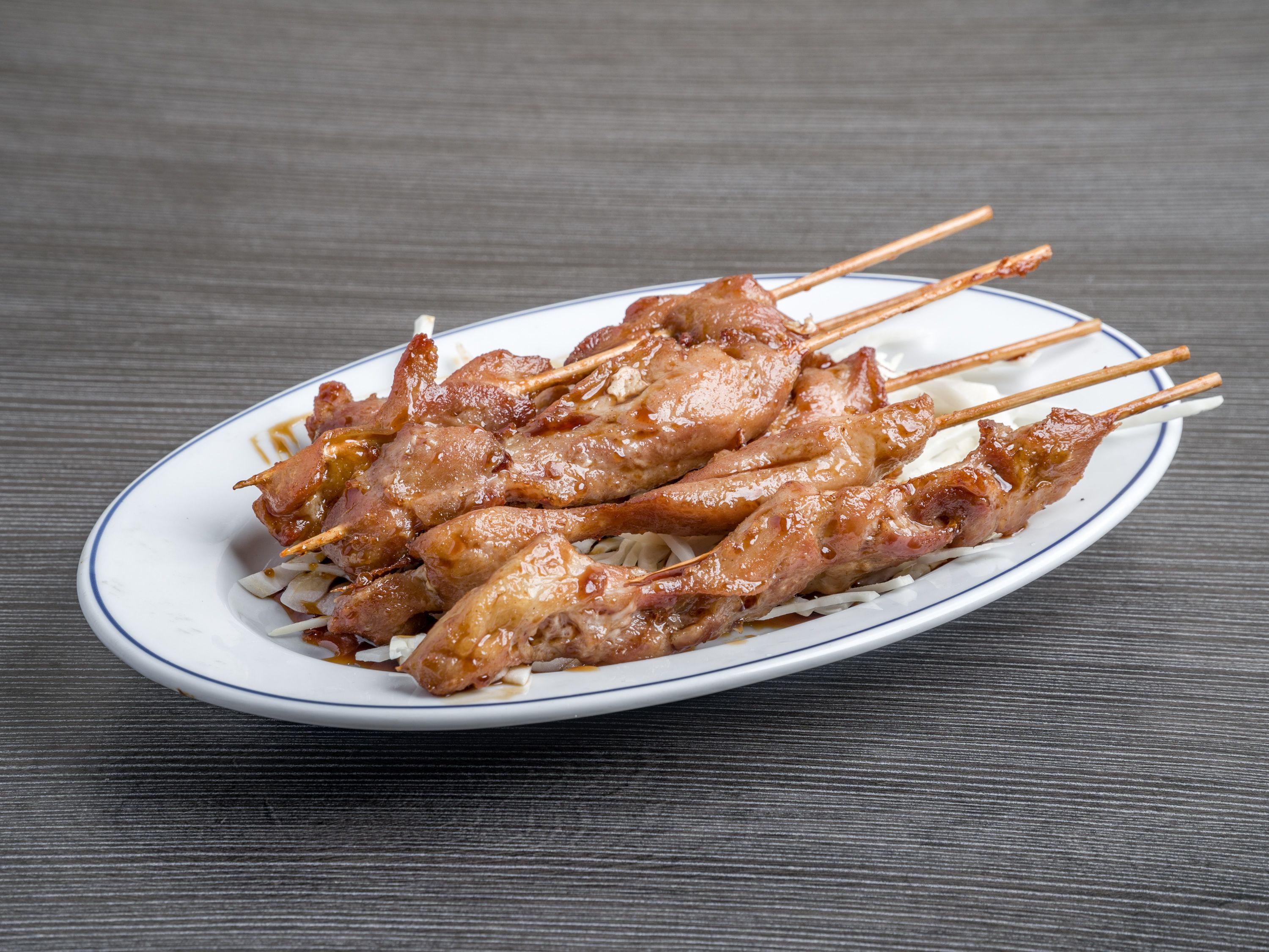 Order Skewered Chicken food online from Mark Pi's China Gate store, Zanesville on bringmethat.com