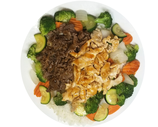 Order A4. Chicken and Beef food online from Ufo Hibachi Express store, Roswell on bringmethat.com
