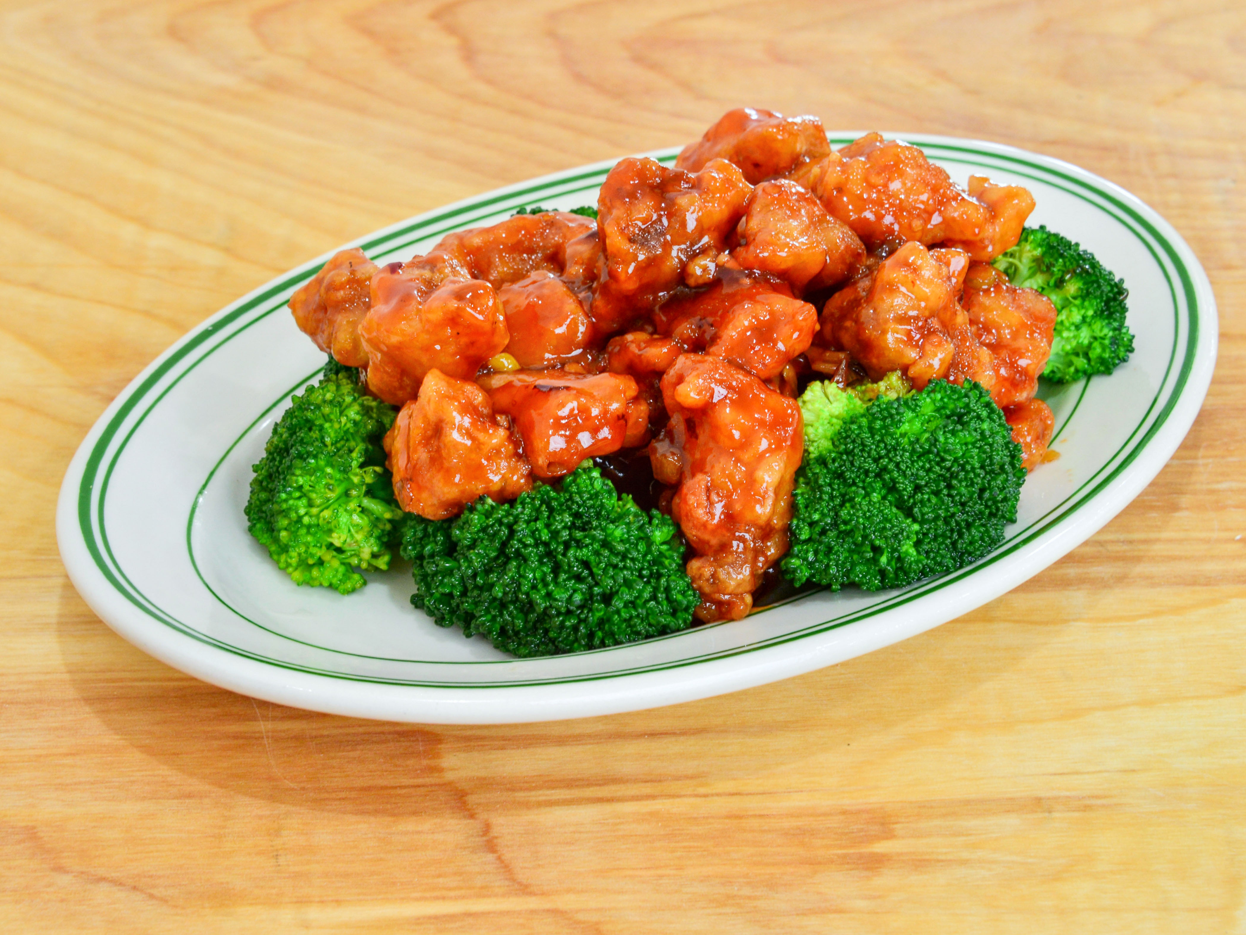 Order H3. Orange Chicken food online from Hong Kong Buffet Sushi Hibachi Lounge store, Wadsworth on bringmethat.com