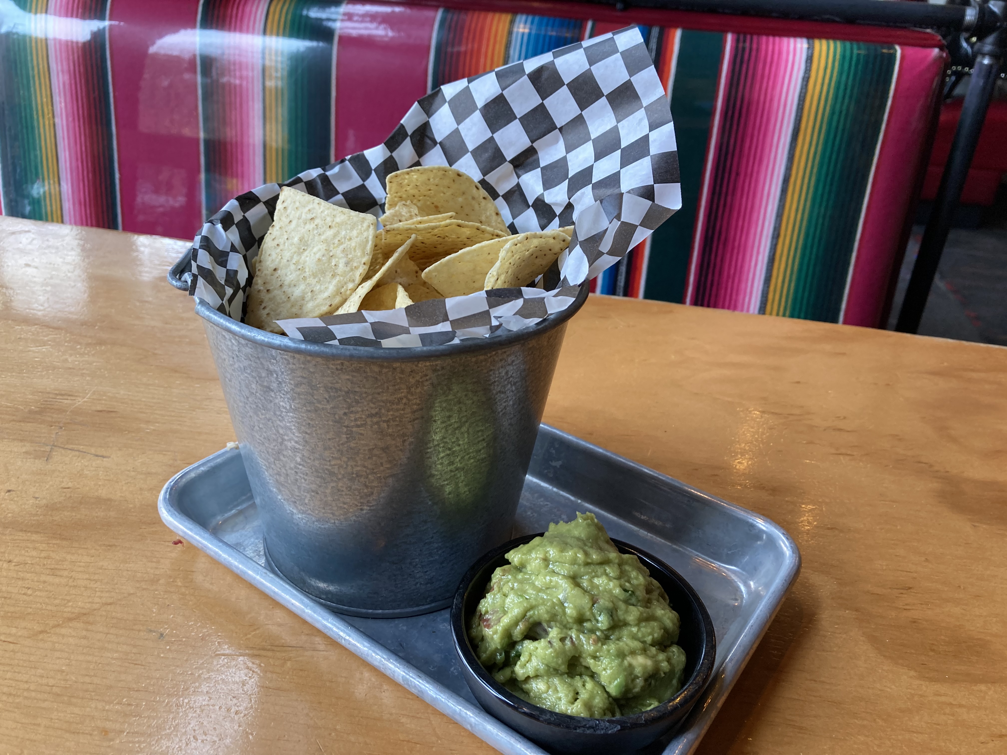Order Chips & Guacamole food online from Bimbos Cantina store, Seattle on bringmethat.com
