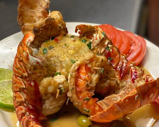 Order Langosta-fongo | Lobster  food online from Cafe El Molino Restaurant store, Lynn on bringmethat.com