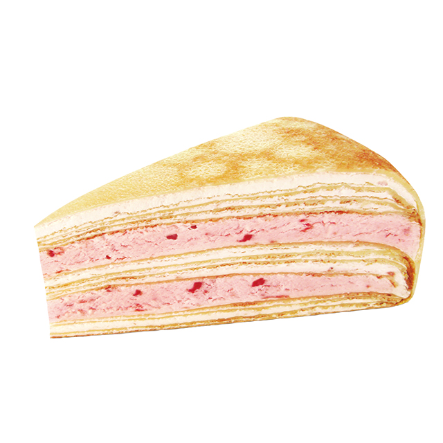 Order Strawberry Mille Crepe Cake food online from Jade Tree Asian Bistro store, Providence on bringmethat.com