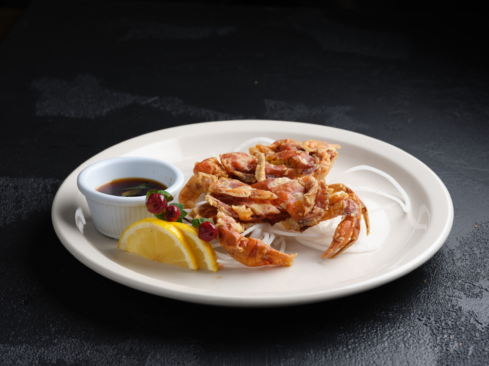 Order Soft Shell Crab Appetizer food online from Haru Japanese Cuisine store, Baldwin Park on bringmethat.com