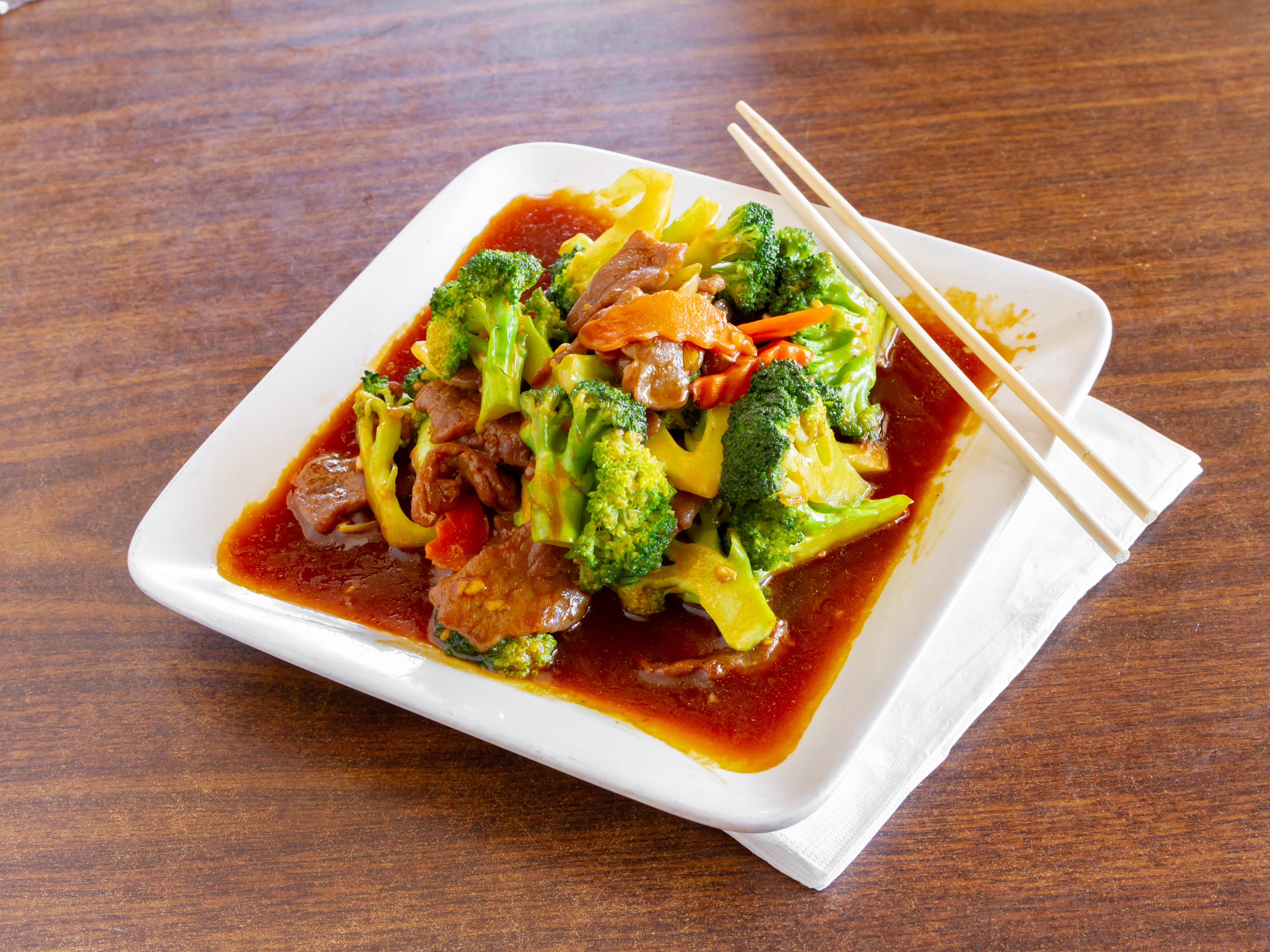 Order Broccoli Beef food online from Old Peking Chinese Restaurant store, Tucson on bringmethat.com