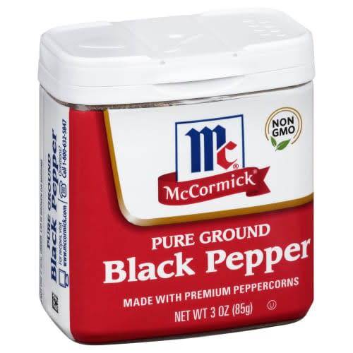Order McCormick · Pure Ground Black Pepper (3 oz) food online from Safeway store, Folsom on bringmethat.com