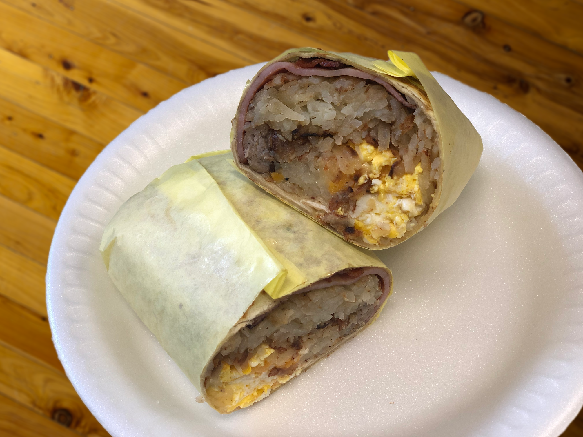 Order Flooky's Breakfast Burrito food online from Flooky’s store, Woodland Hills on bringmethat.com