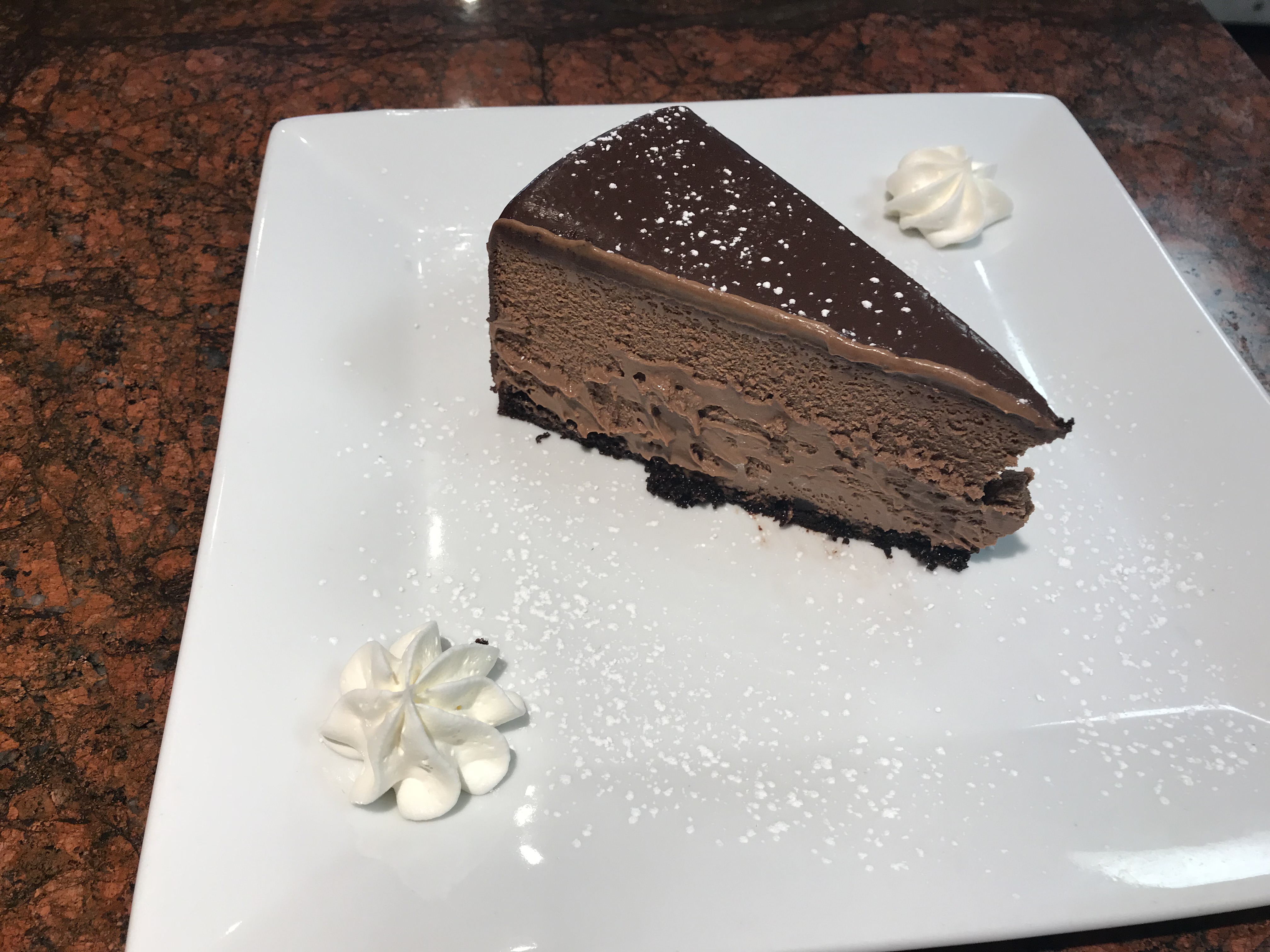 Order Chocolate Mousse Cake food online from Da Nonna Rosa store, Brooklyn on bringmethat.com