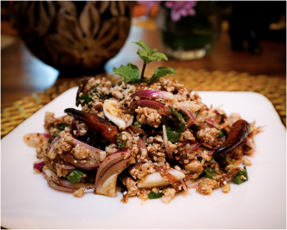 Order Y7. Larb Gai Salad food online from Royal Thai Restaurant store, Diamond Bar on bringmethat.com