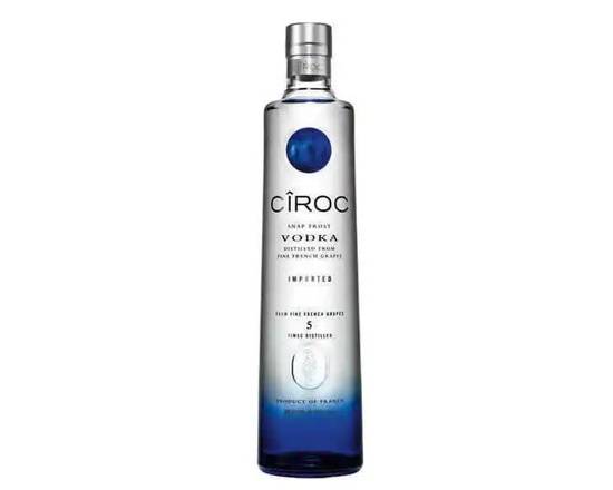 Order Cîroc, 750mL vodka (40.0% ABV) food online from Tenderloin Liquor store, San Francisco on bringmethat.com