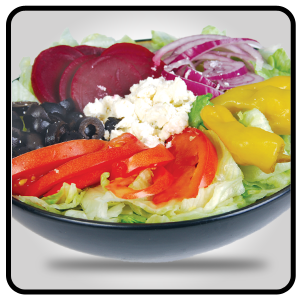 Order Greek Salad food online from Belly Busters store, Plymouth on bringmethat.com