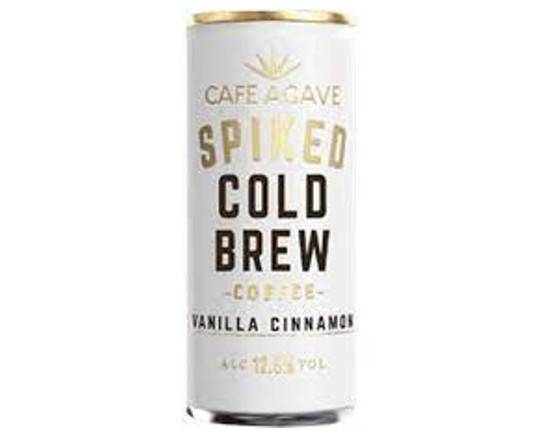 Order Cafe Agave Spiked Cold Brew Coffee Vanilla Cinnamon 187 ml 12.5% food online from Pit Stop Liquor Mart store, El Monte on bringmethat.com