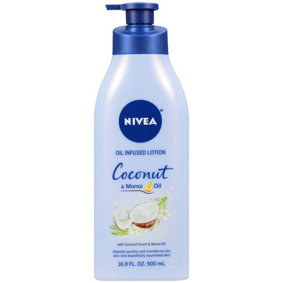 Order NIVEA Coconut & Monoi Oil Infused Body Lotion, 16.9 OZ food online from CVS store, FRANKFORT on bringmethat.com
