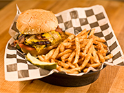 Order BBQ Bacon Cheeseburger food online from Ribcrib store, Greenville on bringmethat.com