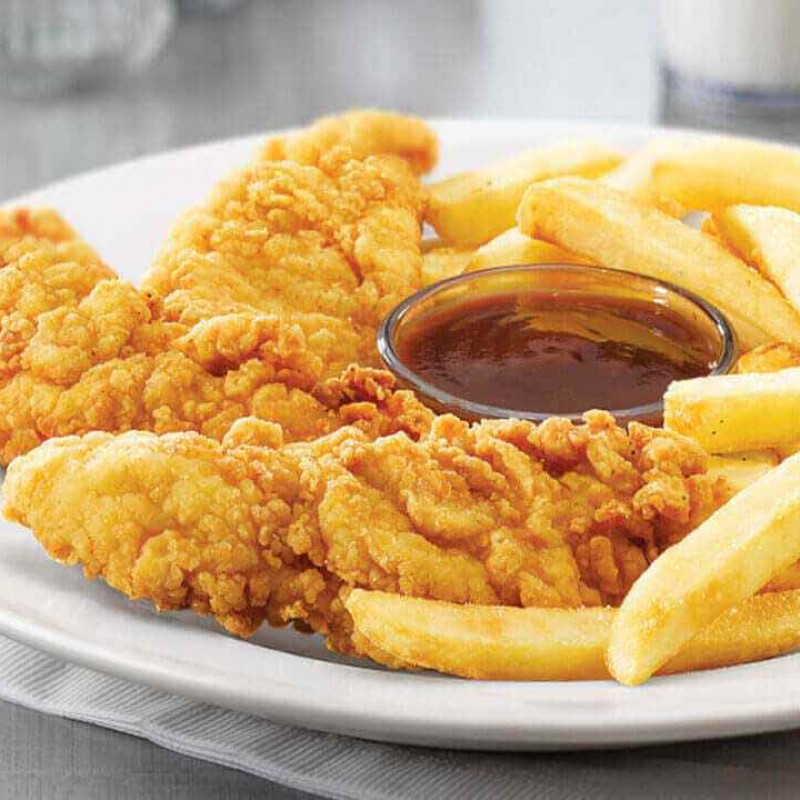 Order 4 Piece Chicken Fingers & Fries food online from New York Pizza & Family Restaurant store, Tannersville on bringmethat.com