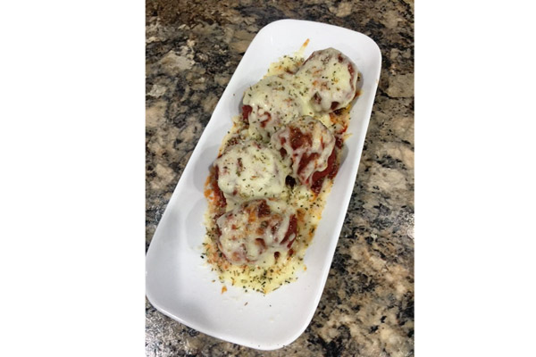 Order Meatball Casserole food online from Gioninos Pizzeria store, Twinsburg on bringmethat.com