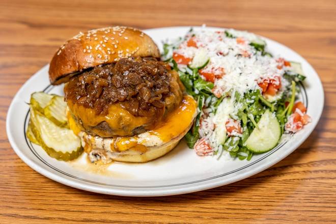 Order Lincoln Burger food online from Lincoln Tavern and Restaurant store, Boston on bringmethat.com