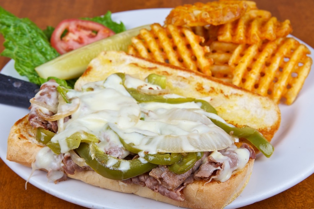 Order Philly Cheesesteak Sandwich food online from Burnt Toast store, Algonquin on bringmethat.com