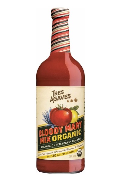 Order Tres Agaves Bloody Mary Mix 1 Bottle 1.0L food online from Friends Snacks store, San Francisco on bringmethat.com