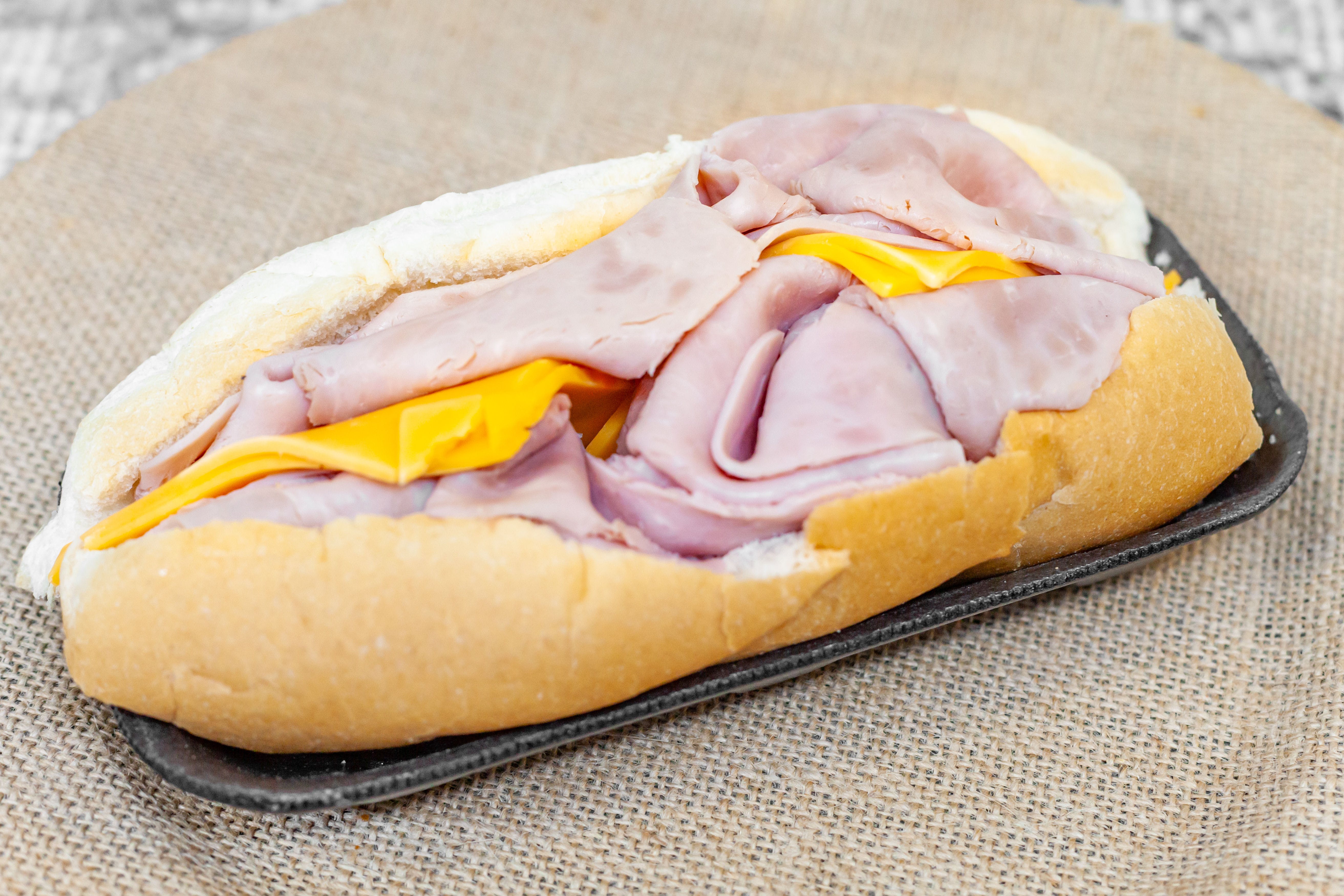 Order Ham & Cheese Sandwich - Sandwich food online from Howell 2 Go store, Howell on bringmethat.com