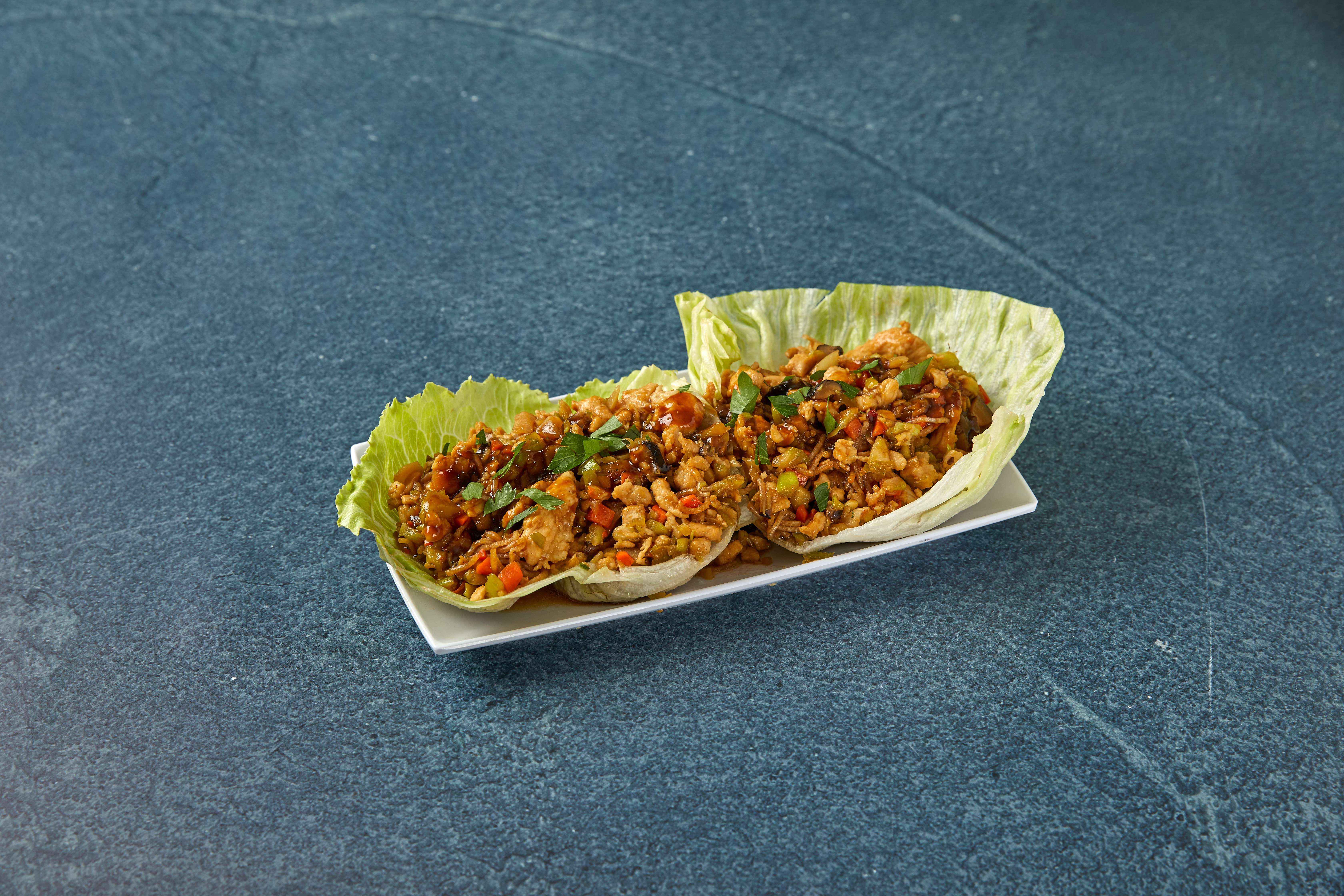 Order Chicken Lettuce Wraps food online from Ping's Mandarin Restaurant store, San Rafael on bringmethat.com