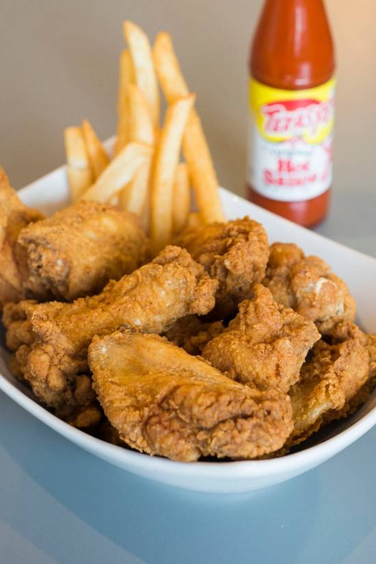 Order 6 Wings Only food online from Forsyth Seafood Market & Cafe store, Winston-Salem on bringmethat.com