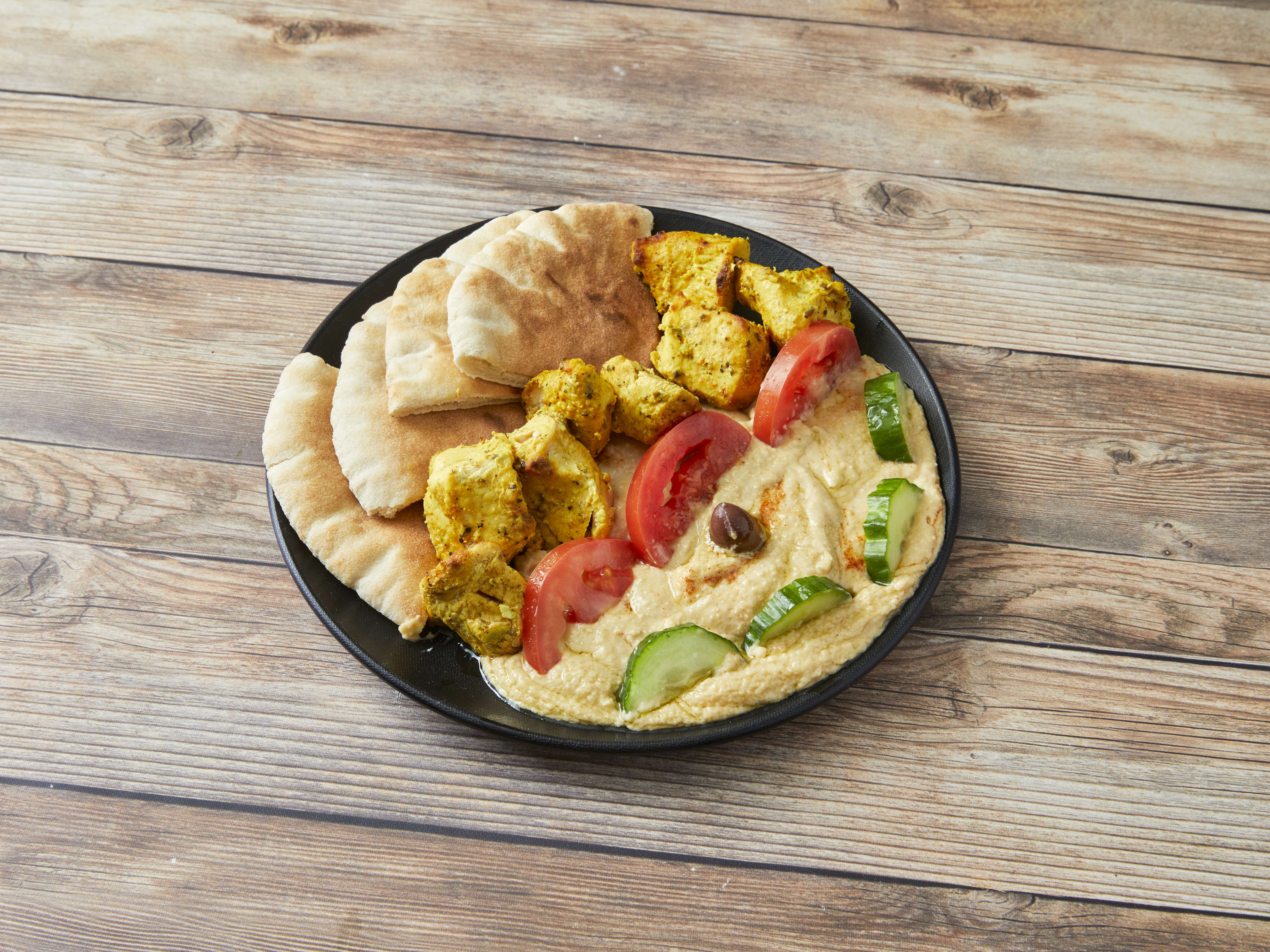 Order Chicken and Hummus food online from Larsa's Kitchen store, Elgin on bringmethat.com