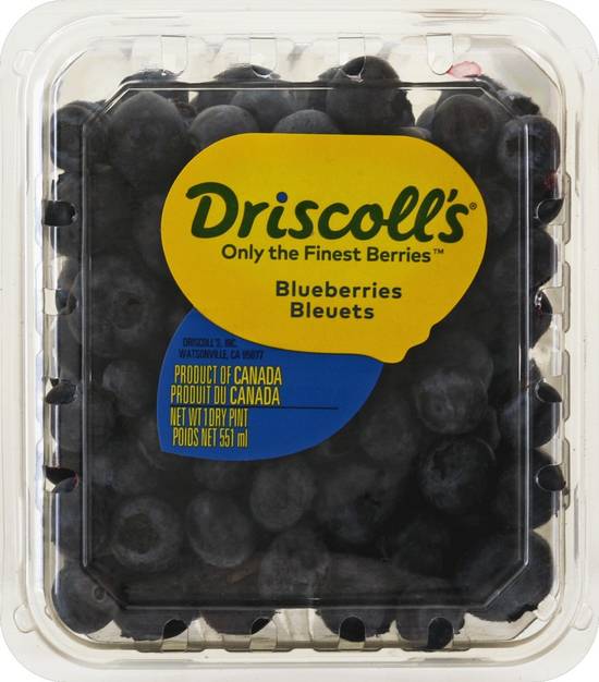 Order Driscoll's · Blueberries (16 oz) food online from Safeway store, Concord on bringmethat.com