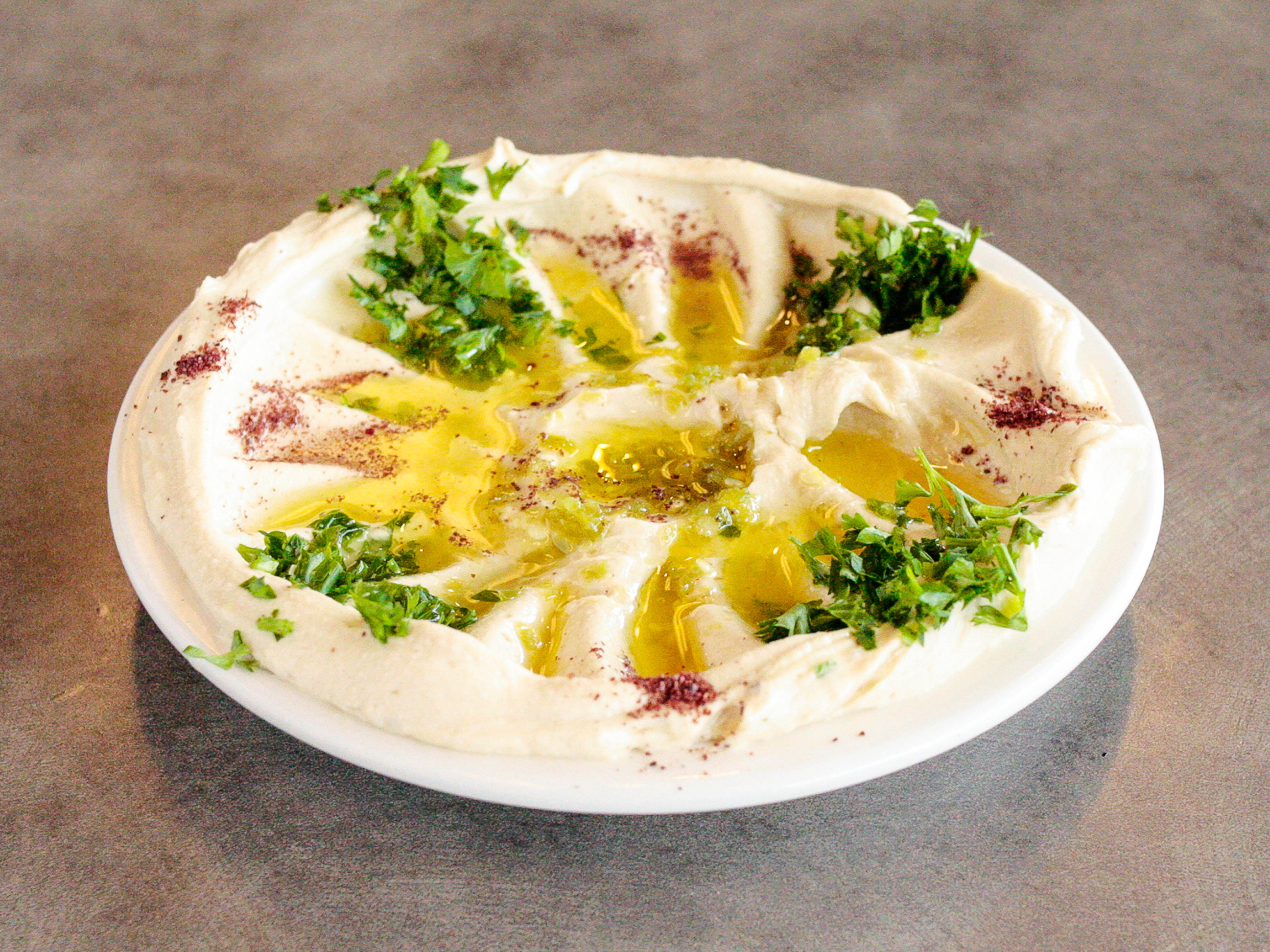 Order Hummus Dip food online from Sahara Cafe store, Gretna on bringmethat.com