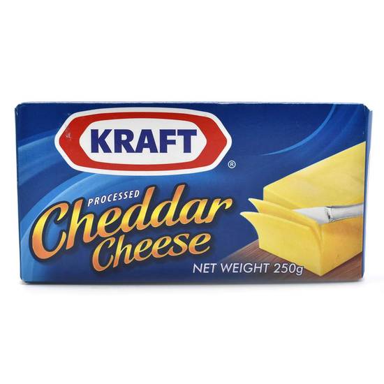 Order Kraft Processed Cheddar Cheese food online from Deerings Market store, Traverse City on bringmethat.com