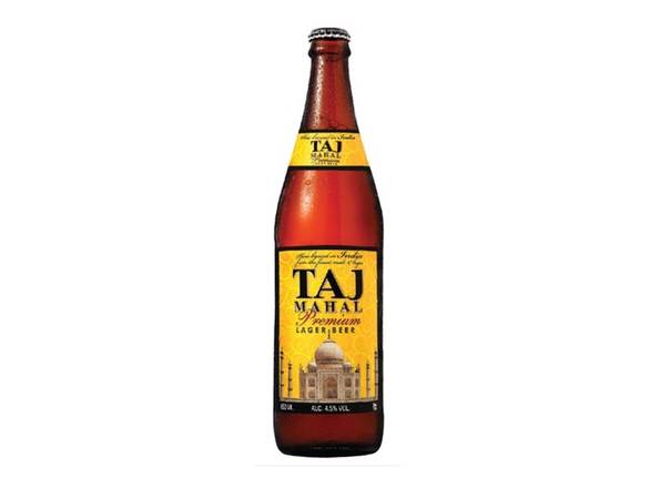 Order Taj Mahal Premium Lager - 650ml Bottle food online from Liquor Cabinet store, Houston on bringmethat.com