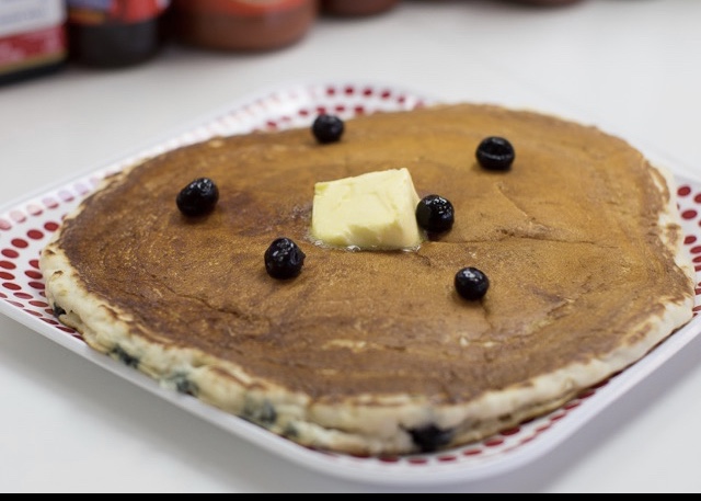 Order Blueberry Hot Cake food online from The White Spot store, Anchorage on bringmethat.com