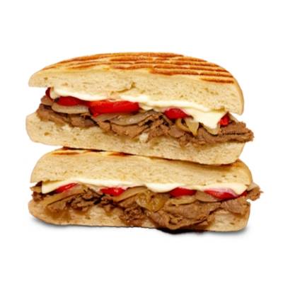 Order CHEESE STEAK PANINI food online from Hot Table store, Enfield on bringmethat.com