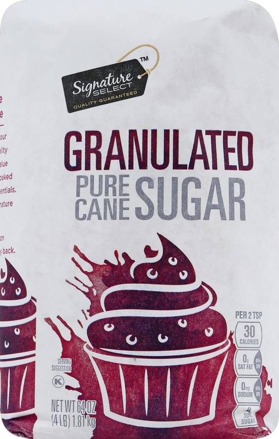 Order Signature Select · Granulated Pure Cane Sugar (64 oz) food online from Safeway store, Prunedale on bringmethat.com