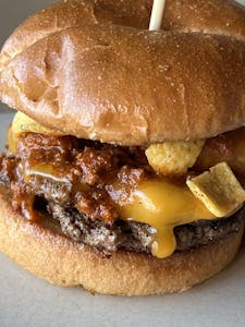 Order Chili Cheese Burger food online from Burger State store, Kansas City on bringmethat.com