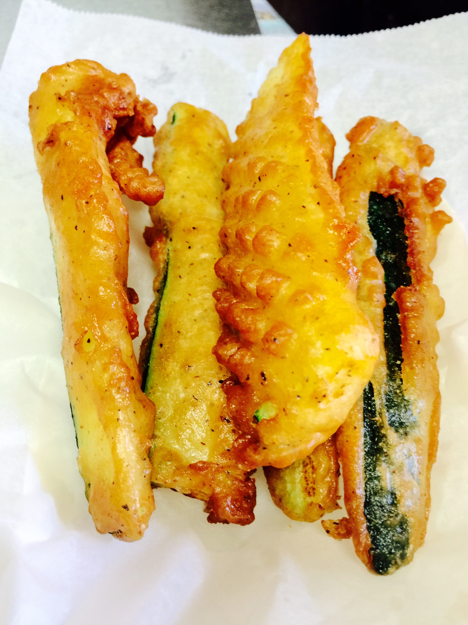 Order Zucchinis food online from Burgers, Fish & Fries store, La Mesa on bringmethat.com